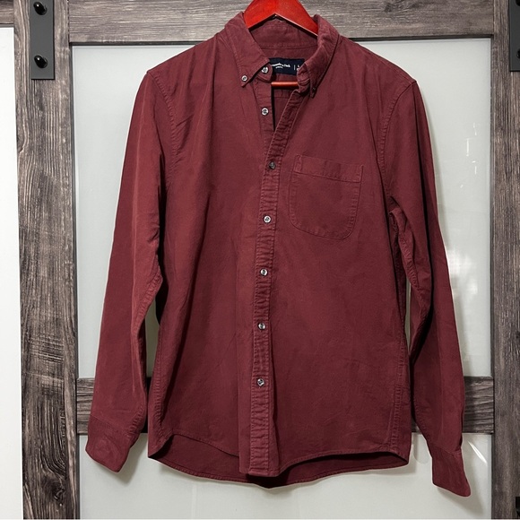 Abercrombie & Fitch Bundle of 2 Long Sleeve Button Down Men's Large Preppy - Picture 2 of 13